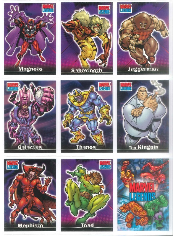 Marvel Legends Topps 2001 SABRETOOTH BASE Trading Card #65