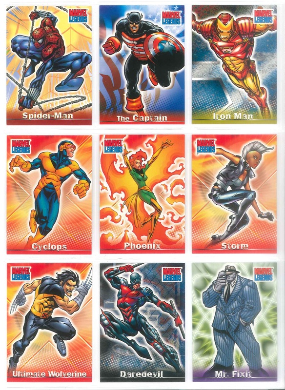 CC17 Topps 2001 Marvel Legends Daredevil Costume Change B Chase Card 