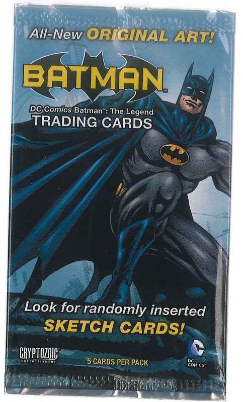 DC Batman The Legend The Batmobile Chase Card BM1 